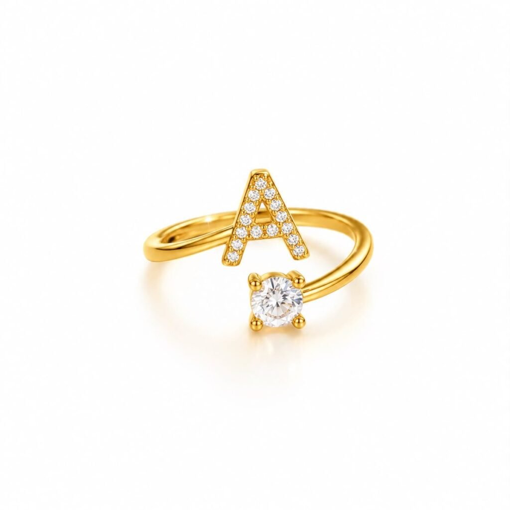 Initial Letter Ring — Top Tito